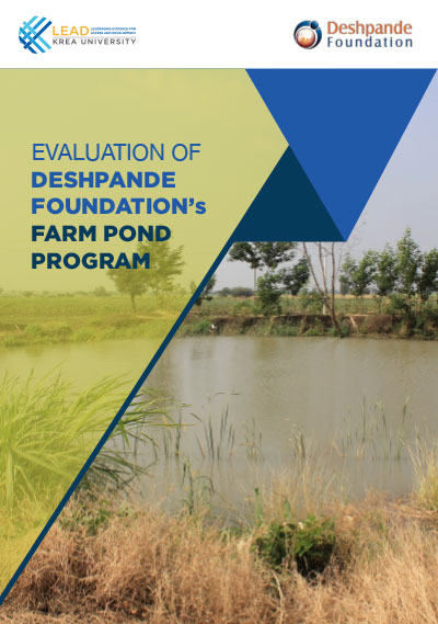 FARM POND, DESHPANDE FOUNDATION